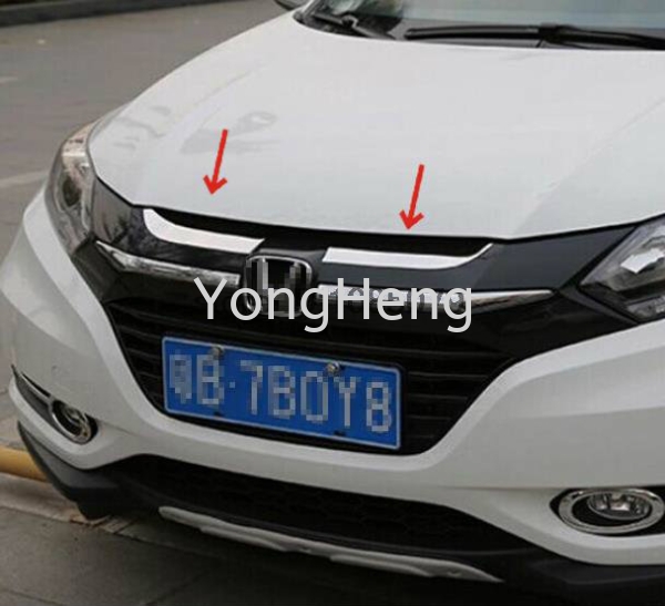 front hood grill chrome Honda - HRV 2014 Accessories Johor Bahru JB Malaysia Supplier, Wholesaler | Yong Heng Autoparts & Styling Sdn Bhd