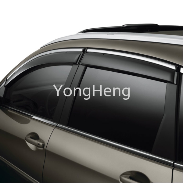 CRV door visor Honda - CRV 2015 Accessories Johor Bahru JB Malaysia Supplier, Wholesaler | Yong Heng Autoparts & Styling Sdn Bhd