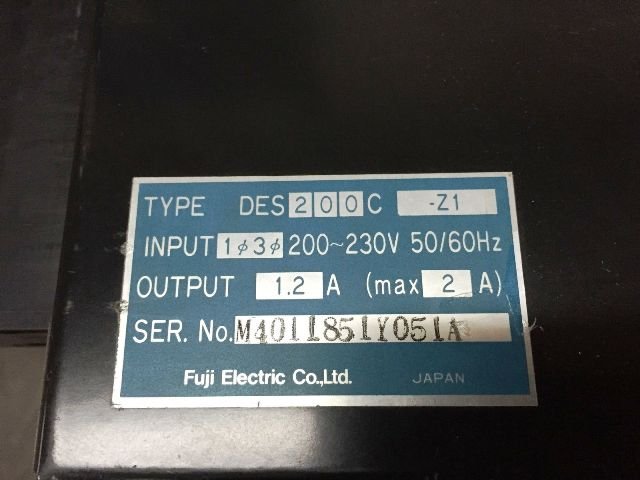 REPAIR FUJI AC DRIVER FRK 200C DES200C-Z1 MALAYSIA SINGAPORE INDONESIA