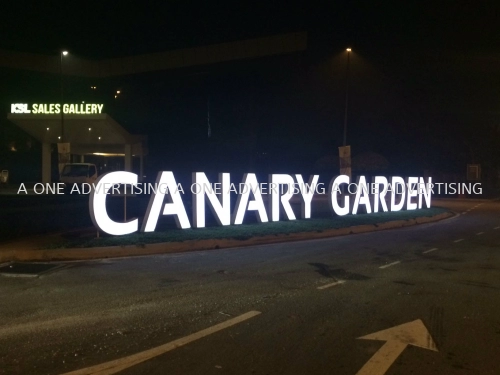 *KSL Canary Garden - Klang ( Night View )* Landmark Signage