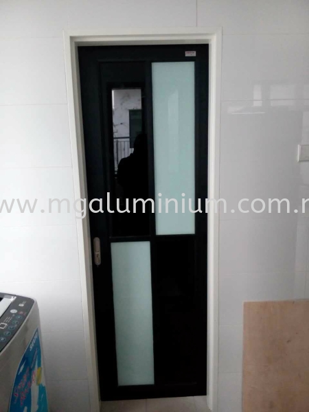  Hanging Door Aluminium Door Johor Bahru (JB), Johor. Design, Installation, Supply | MG Aluminium & Glass Works