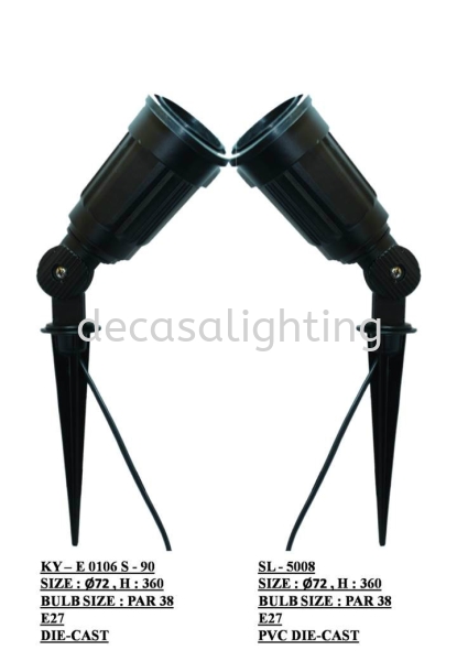 OUTDOOR SPOTLIGHT CASING - SPIKE CASING Outdoor Spike Light OUTDOOR LIGHT Selangor, Kuala Lumpur (KL), Puchong, Malaysia Supplier, Suppliers, Supply, Supplies | Decasa Lighting Sdn Bhd