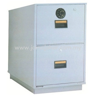 LION 2 Drawer Fire Resistant Cabinet RP2