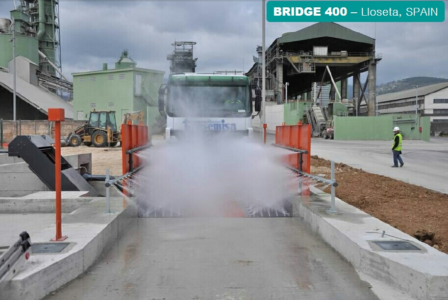 Truck Wheel Wash Machine For Construction Site.