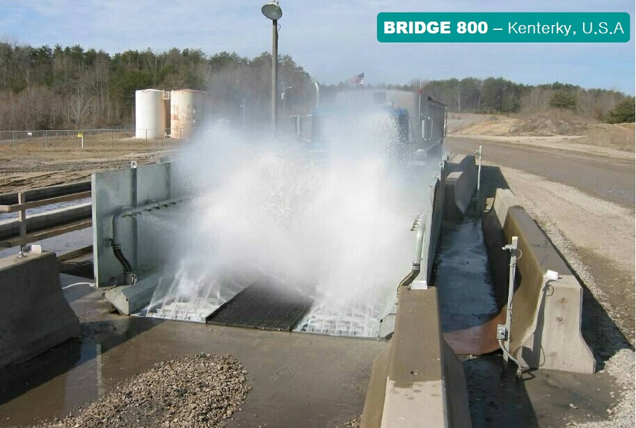 Truck Wheel Wash Machine For Construction Site.