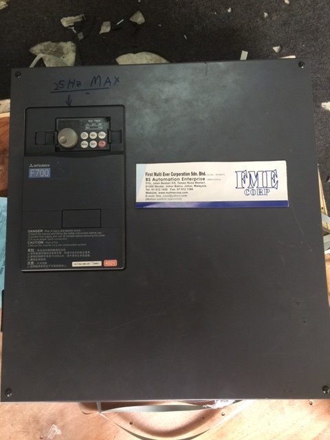 REPAIR MITSUBISHI INVERTER F700 FR-F740-S90K-CHT FR-F740-S110K-CHT MALAYSIA SINGAPORE INDONESIA
