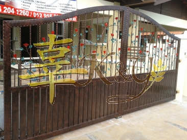 Wrought iron Main Gate(Folding/Swing)