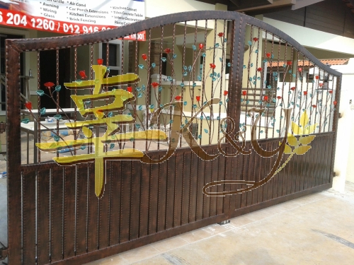 Wrought iron Main Gate(Folding/Swing)