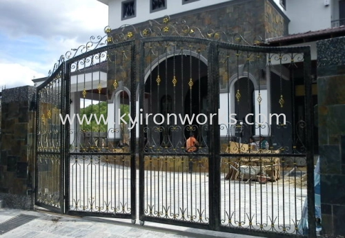 Wrought iron Main Gate(Folding/Swing)