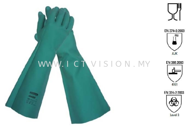 Kimberly Clark Kleenguard G80 Chemical Resistant 18 inch Glove Personal Protective Equipment PPE Johor Bahru (JB), Johor Supplier, Suppliers, Supply, Supplies | ICT Vision Sdn Bhd