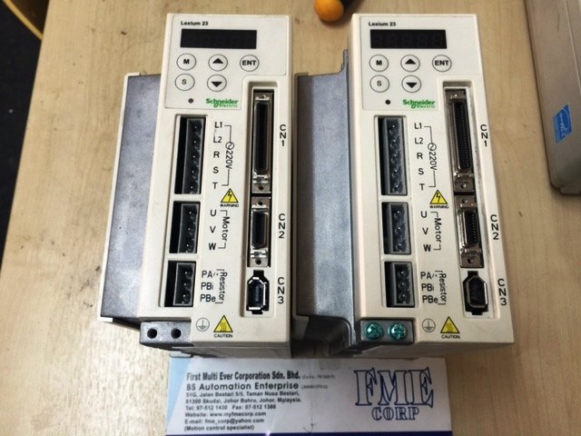 REPAIR SCHNEIDER ELECTRIC LEXIUM 23 AC SERVO DRIVE MALAYSIA SINGAPORE BATAM INDONESIA