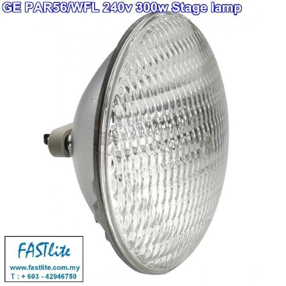 GE PAR56/WFL 240V 300W Stage lamp for PAR CAN