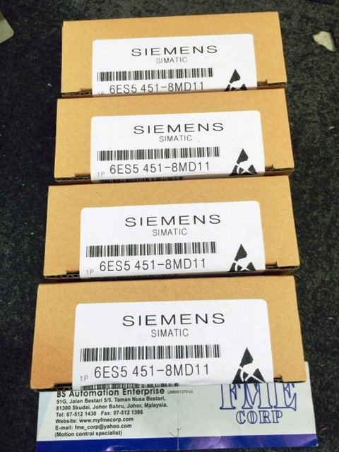 SIEMENS SIMATIC 6ES5451-8MD11 6ES5450-8MD11 6ES5451-8MA11 MALAYSIA SINGAPORE INDONESIA
