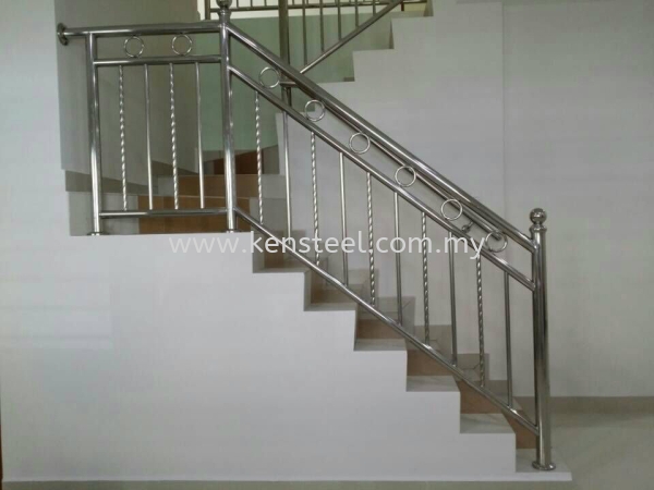  Stainless Steel Staircase Seri Kembangan, Selangor, Kuala Lumpur, KL, Malaysia. Supplier, Suppliers, Supplies, Supply | Kensteel