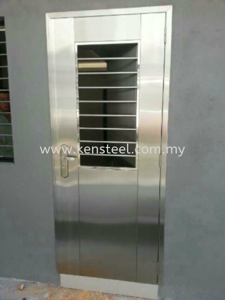 Security Door 2 Stainless Steel Security Door Seri Kembangan, Selangor, Kuala Lumpur, KL, Malaysia. Supplier, Suppliers, Supplies, Supply | Kensteel