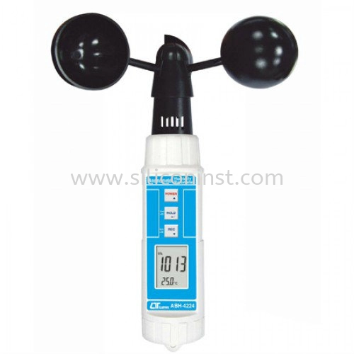 Lutron Cup Anemometer/Barometer/Humidity/Temp - ABH-4224