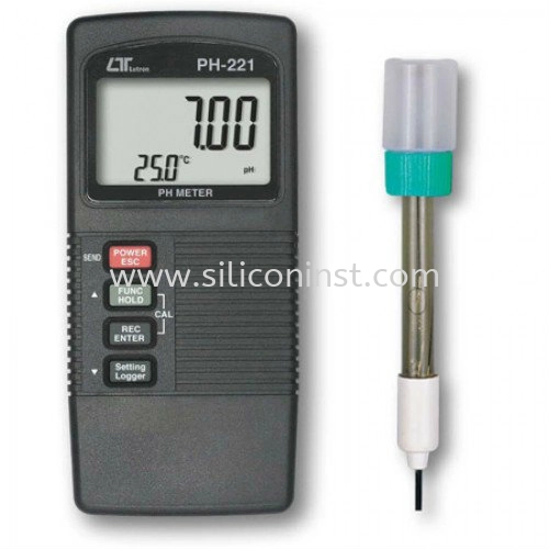 Lutron PH Meter (two display) - PH-221