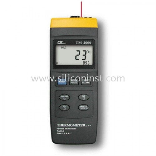 Lutron Thermometer (3 in 1) - TM-2000