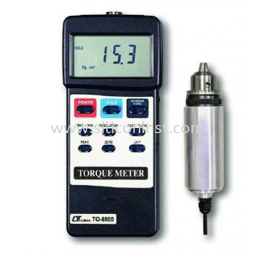 Lutron Torque Meter (15 Kg-cm) - TQ-8800
