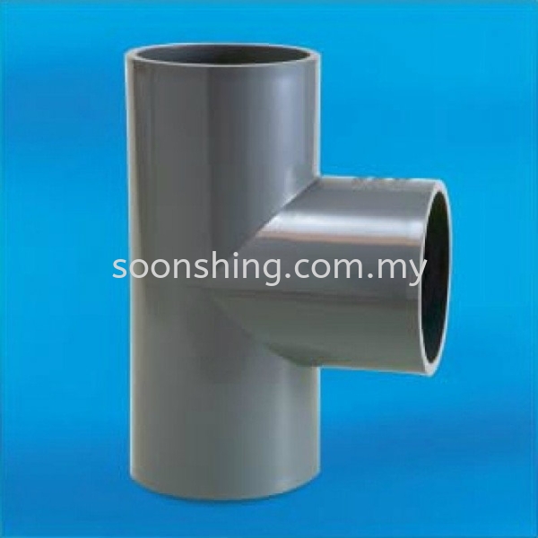 PVC Fittings Equal Tee (SWV)1 1/4" (32MM) PVC Pipes and Fittings Plumbing Johor Bahru (JB), Malaysia Supplier, Wholesaler, Exporter, Supply | Soon Shing Building Materials Sdn Bhd