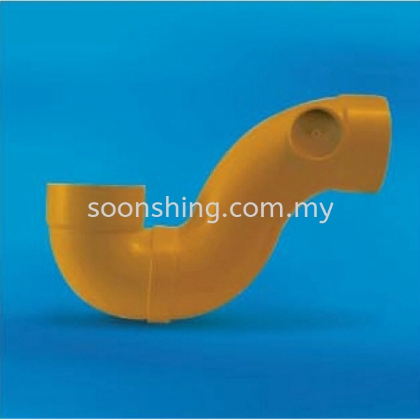 UPVC Underground Fittings P-Trap 4" (110MM) UPVC Underground Pipes and Fittings Plumbing Johor Bahru (JB), Malaysia Supplier, Wholesaler, Exporter, Supply | Soon Shing Building Materials Sdn Bhd