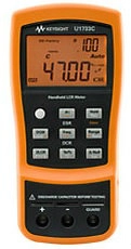 U1733C 100Hz/120Hz/1kHz/10kHz/100kHz Handheld LCR Meter