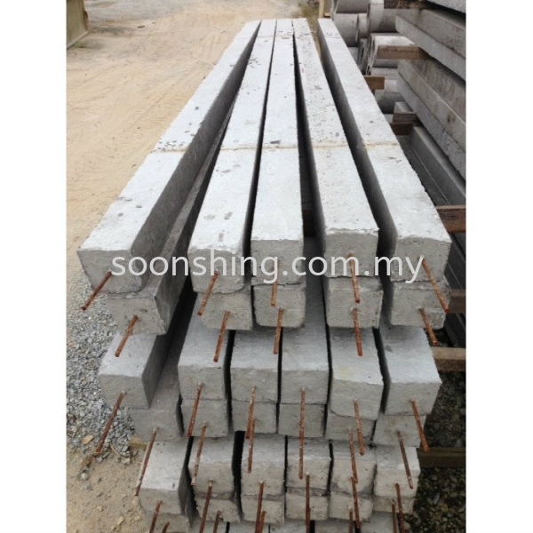 Pre Cast Concrete Column 4" x 4" x 10' Concrete Products Building Materials Johor Bahru (JB), Malaysia Supplier, Wholesaler, Exporter, Supply | Soon Shing Building Materials Sdn Bhd