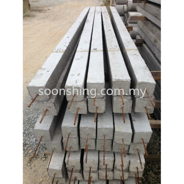 Pre Cast Concrete Column 4" x 4" x 12' Concrete Products Building Materials Johor Bahru (JB), Malaysia Supplier, Wholesaler, Exporter, Supply | Soon Shing Building Materials Sdn Bhd