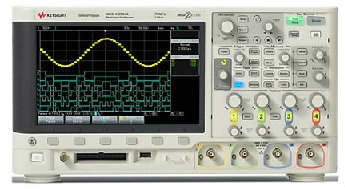 MSOX2004A Oscilloscope: 70 MHz. 4 Channels Plus 8 Digital Channels