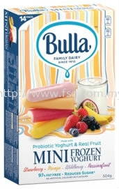 Bulla Frozen Yoghurt Mini Variety 14 Pack Bulla Premium Ice Cream  Kuala Lumpur (KL), Selangor, Malaysia Supplier, Supply, Supplies, Distributor | Five Star Gourmet Sdn Bhd