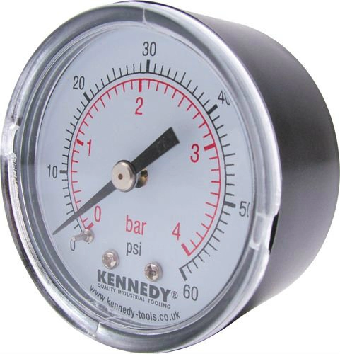 50mm DIA.x 0-4 BAR PRESSURE GAUGE