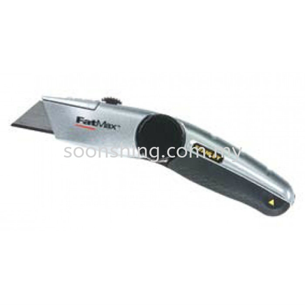 Stanley 10-777 - FatMax Locking Retractable Utility Knife Cutting and Holding Tools Hardware Johor Bahru (JB), Malaysia Supplier, Wholesaler, Exporter, Supply | Soon Shing Building Materials Sdn Bhd