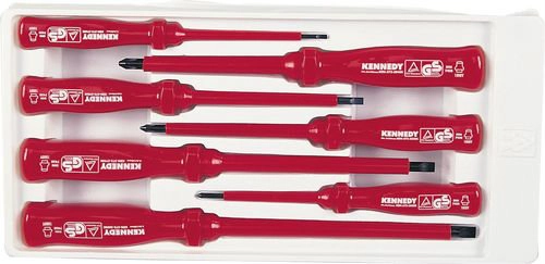 INSULATED VDE SCREWDRIVER SET 7-PCE