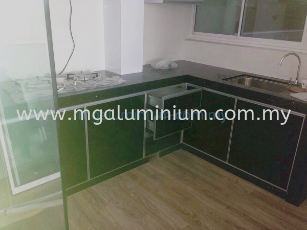  Aluminium Kitchen Cabinet Johor Bahru (JB), Johor. Design, Installation, Supply | MG Aluminium & Glass Works