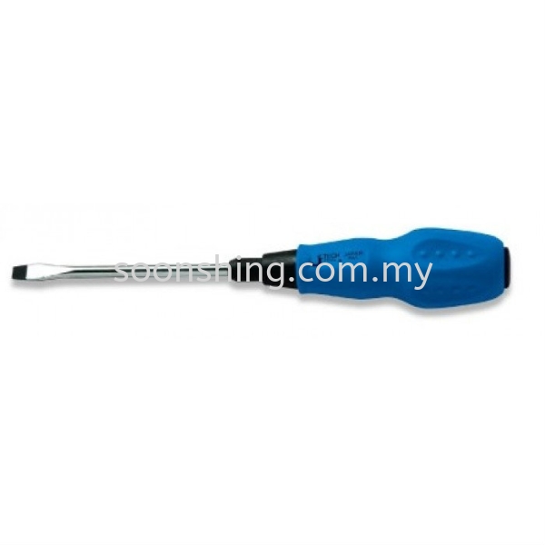 Jetech ST4-125- Screwdriver Ergonomic Softgrip Handle Flat 125mm (-) ֶ    Supplier, Wholesaler, Exporter, Supply | Soon Shing Building Materials Sdn Bhd