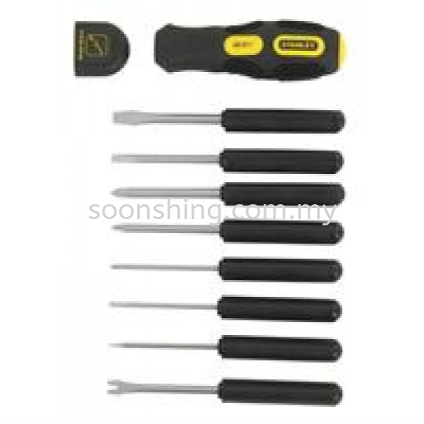 Stanley 62-511 9 Way Screwdriver ֶ    Supplier, Wholesaler, Exporter, Supply | Soon Shing Building Materials Sdn Bhd