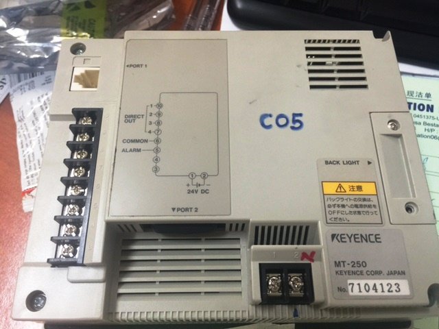 REPAIR KEYENCE TOUCH SCREEN HMI MT-250 MT-260 MT250 MT260 MALAYSIA SINGAPORE BATAM INDONESIA
