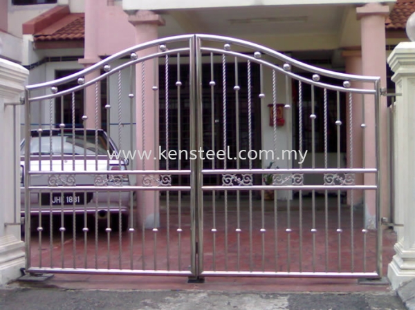 Stainless steel main gate70 Stainless steel main gate Seri Kembangan, Selangor, Kuala Lumpur, KL, Malaysia. Supplier, Suppliers, Supplies, Supply | Kensteel