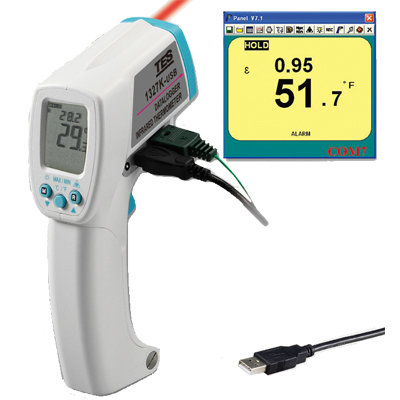 Infrared Thermometer (USB) TES-1327KUSB