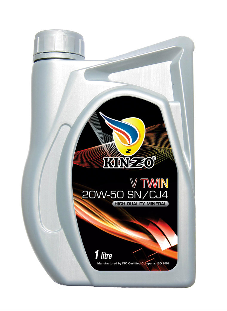 Kinzo Mineral V Twin 20W-50 SN/CJ4 1L