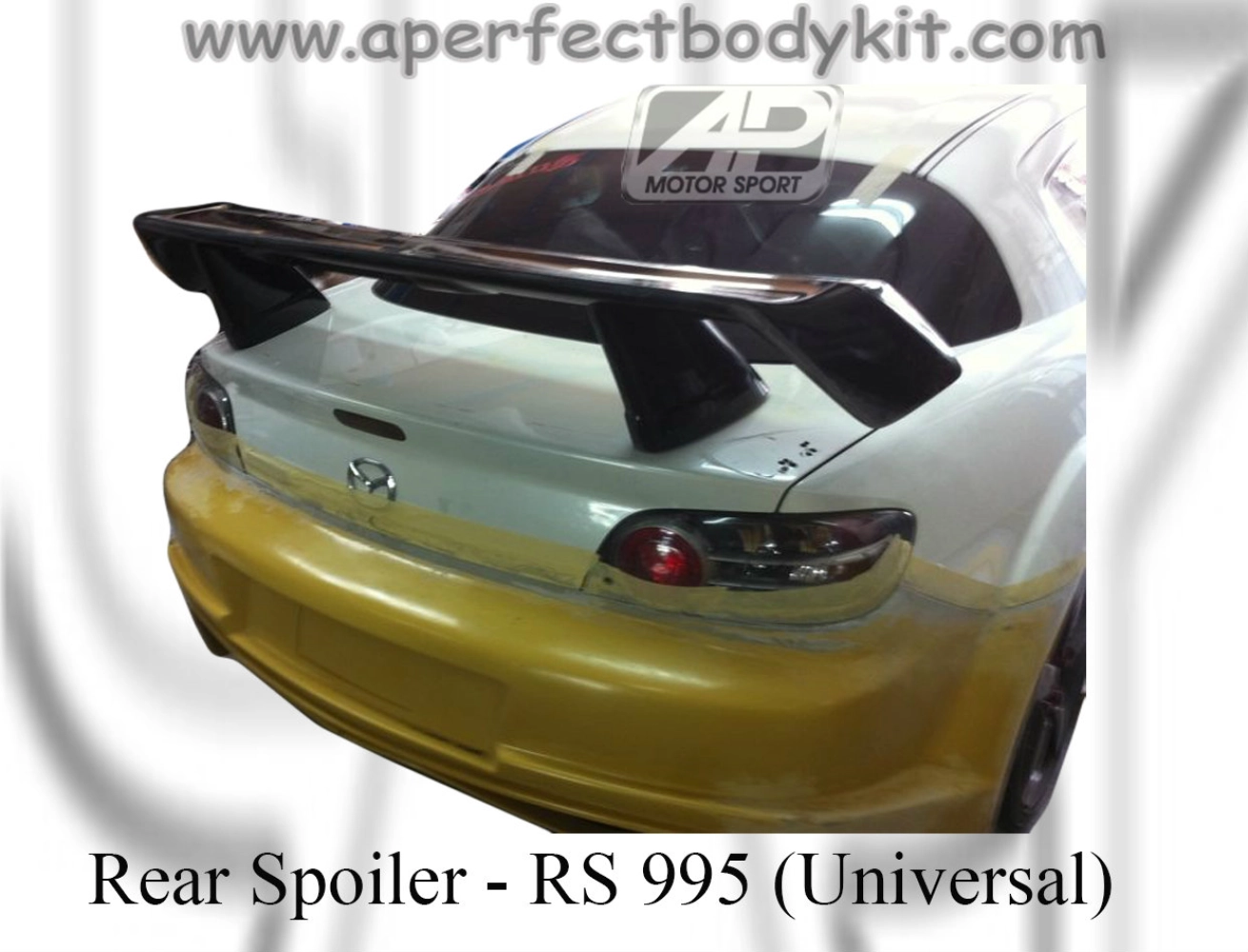 Mazda RX8 2003 Universal Rear Spoiler Johor Bahru JB Malaysia Body Kits ...