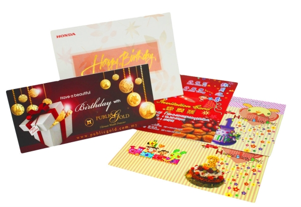 Greeting Card Birthday Card Penang, Pulau Pinang, Malaysia Supplier, Suppliers, Supply, Supplies | De Print Management Sdn Bhd