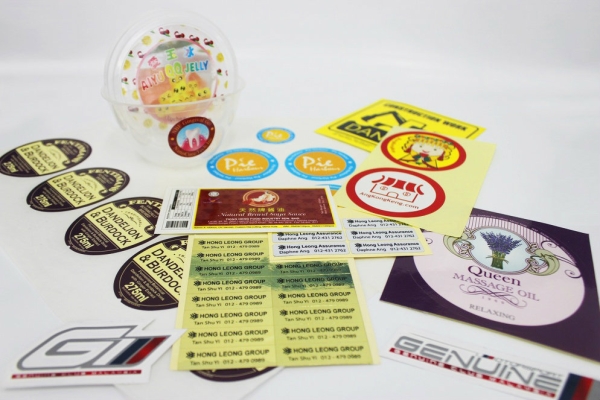 Sticker Sticker Penang, Pulau Pinang, Malaysia Supplier, Suppliers, Supply, Supplies | De Print Management Sdn Bhd