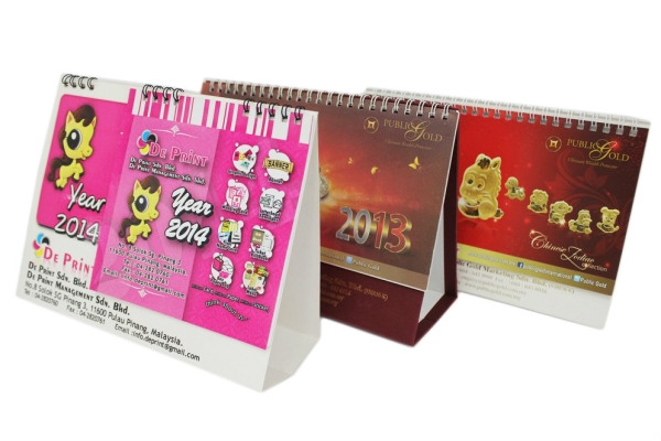 Table Calendar Table Calendar Penang, Pulau Pinang, Malaysia Supplier, Suppliers, Supply, Supplies | De Print Management Sdn Bhd