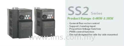 SS2021-1.5K Shihlin Electric Vector Control Inverter 