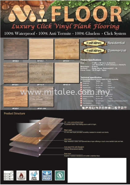 Mi Floor 5mm vinyl click Mi Floor Vinyl Click 5mm Vinyl Tile Flooring  Malaysia, Johor Bahru (JB), Selangor, Kuala Lumpur (KL) Supplier, Supply | Mitalee Carpet & Furnishing Sdn Bhd