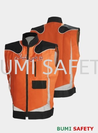 Fabric Vest Jacket - OR Safety Vest Safety Vest / Traffic Control Selangor, Kuala Lumpur (KL), Puchong, Malaysia Supplier, Suppliers, Supply, Supplies | Bumi Nilam Safety Sdn Bhd