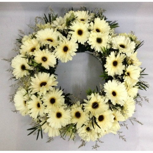 Gerberas Funeral Arrangements (FA-115) Wreaths Funeral Arrangement Kuala Lumpur (KL), Selangor, Malaysia Supplier, Suppliers, Supply, Supplies | Shirley Florist