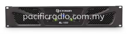 Crown XLi 1500 Two-channel, 450W @ 4 Power Amplifier CROWN Audio Equipments Malaysia, Kuala Lumpur, KL, Singapore. Supplier, Suppliers, Supplies, Supply | Pacific Radio (M) Sdn Bhd