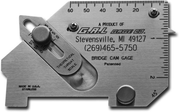 G.A.L gage - Bridge Cam Gauge Cat # 4